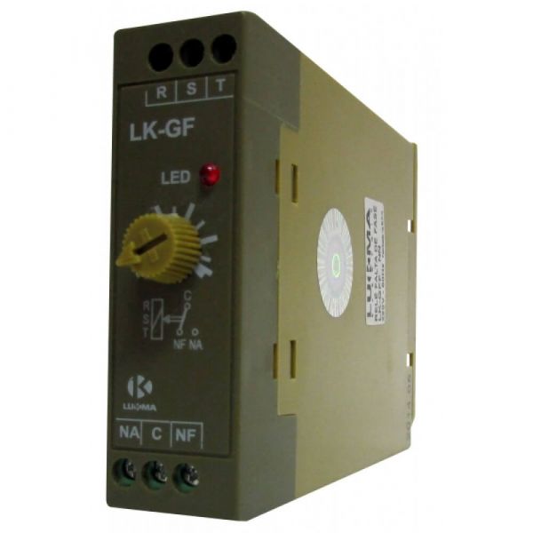 Rele Falta Fase LK-GF Com Neutro 380V Lukma