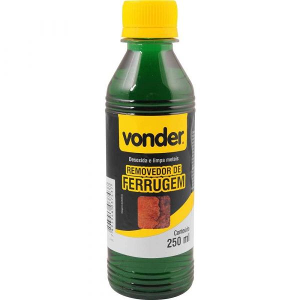 Removedor de Ferrugem 250 Ml Vonder 51.99.001.250