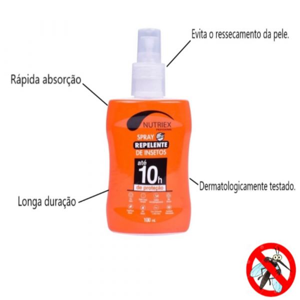 Repelente Spray 100 ML 10 H  Nutriex