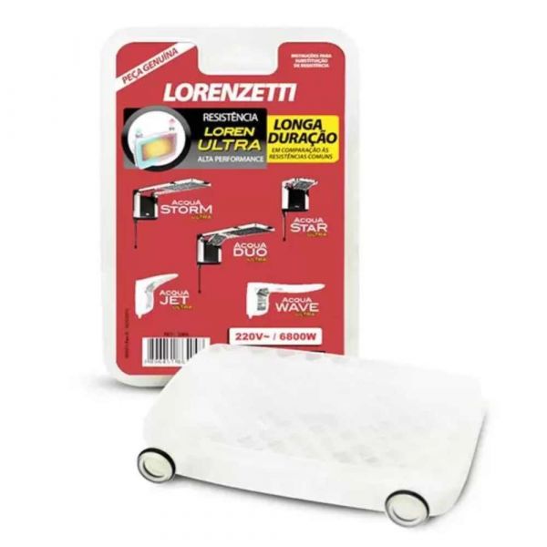 Resistência Acqua Ultra 220v 6800w 3065A Lorenzetti