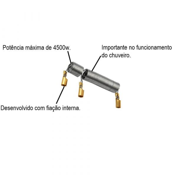 Resistência Para Ducha 4600w 220v 055-B Lorenzetti