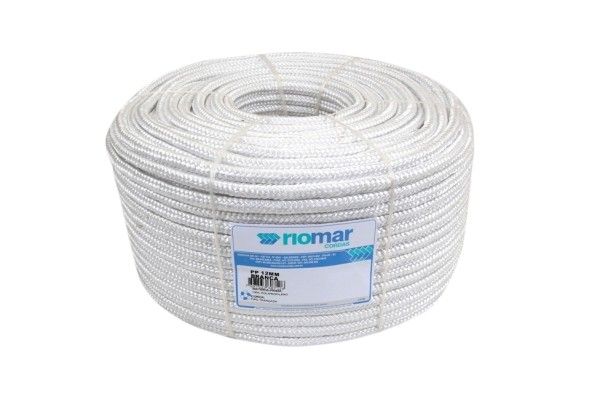 1 mt de Corda Trançada Poliamida 12 mm - Linha De Vida Riomar Cordas