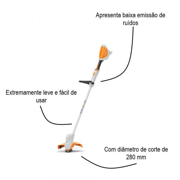 Roçadeira a Bateria FSA 57 SET STIHL
