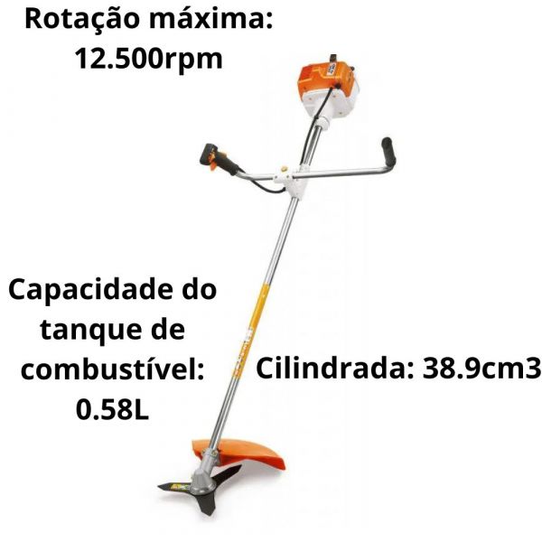 Roçadeira FS 290 DM 300-3 STIHL 41192000047