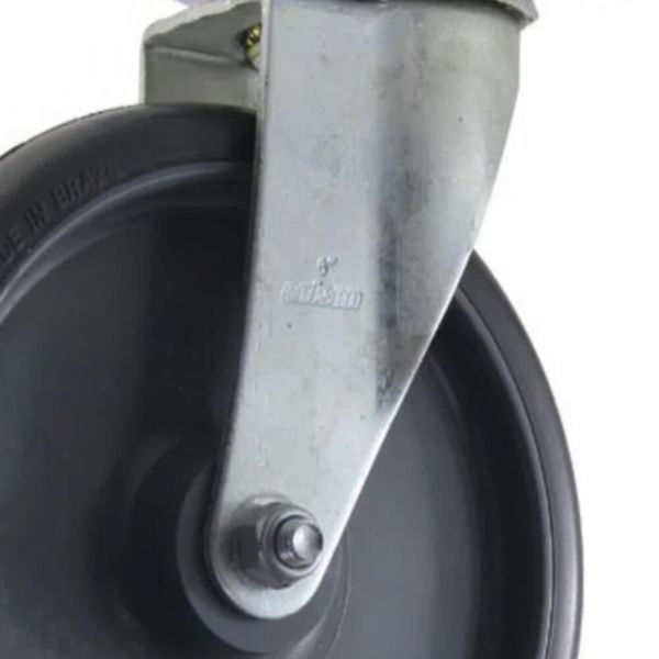 Rodízio 158 Com Rosca Giratória E Freio 20Kg Colson