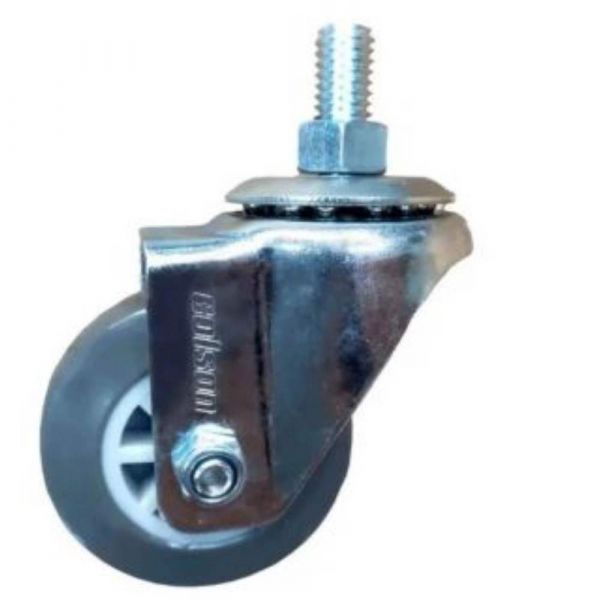 Rodízio 210 Rosca Fixa Com Roda em PVC Colson 