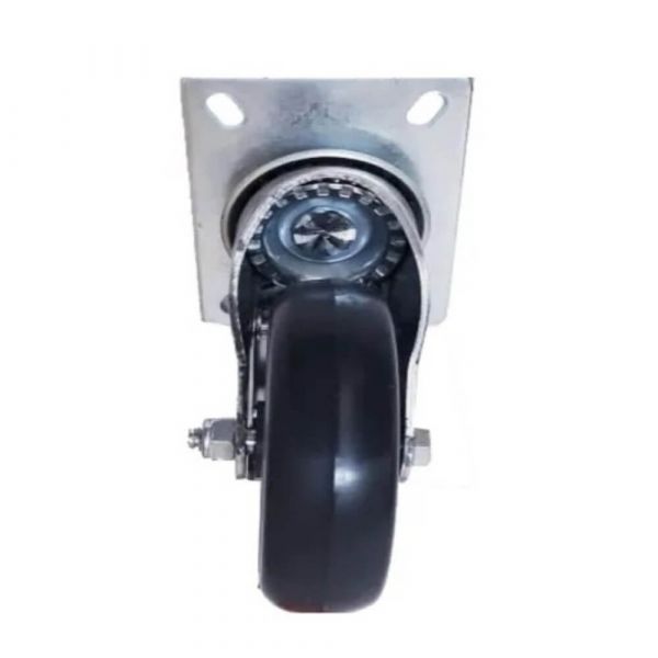 Rodízio Com Placa Giratória Freio e Roda BP7 Colson