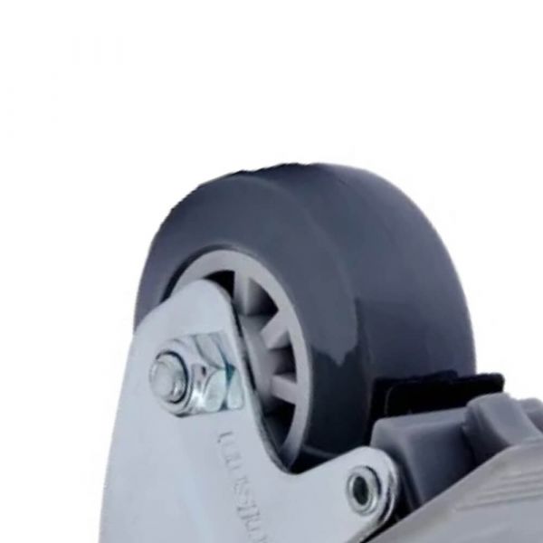 Rodízio Giratório 210 Com Placa e Freio 45Kg Colson