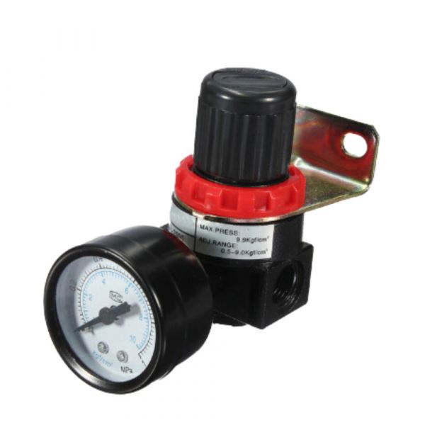 Regulador de Pressão com Manômetro 1/4 1200l/min ST10064-14 Steels Prolube