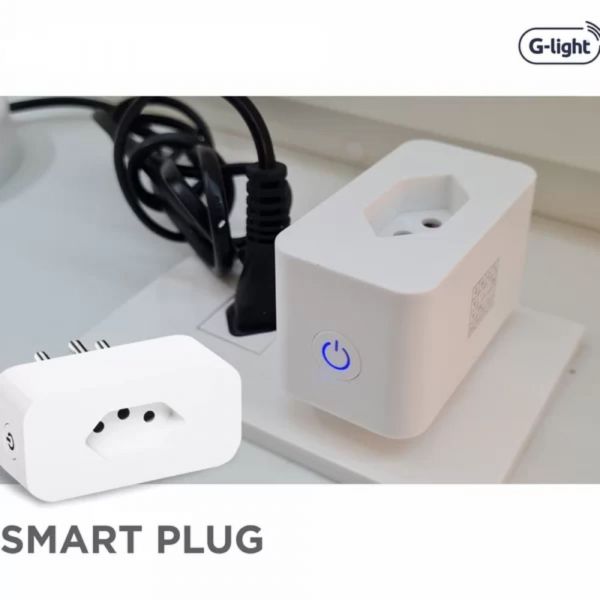 Plug Smart Branco 16A Autovolt G-Light
