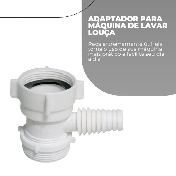 Adaptador para Máquina de Lavar Louça Aml Astra