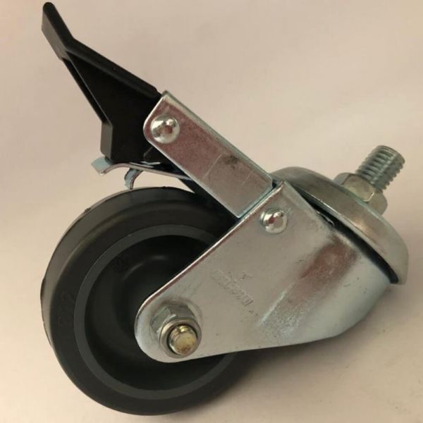 Rodízio Rosca Giratória Com Freio 60kg Colson