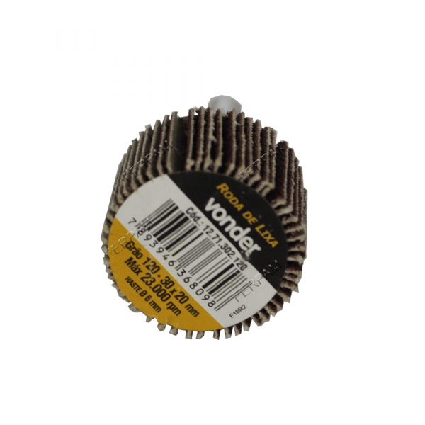 Roda De Lixa 30 X 20mm com Haste G.220- Vonder