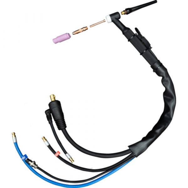 Tocha Tig 18HF Flexível Refrigerada 350 Amperes 3 Metros Tork