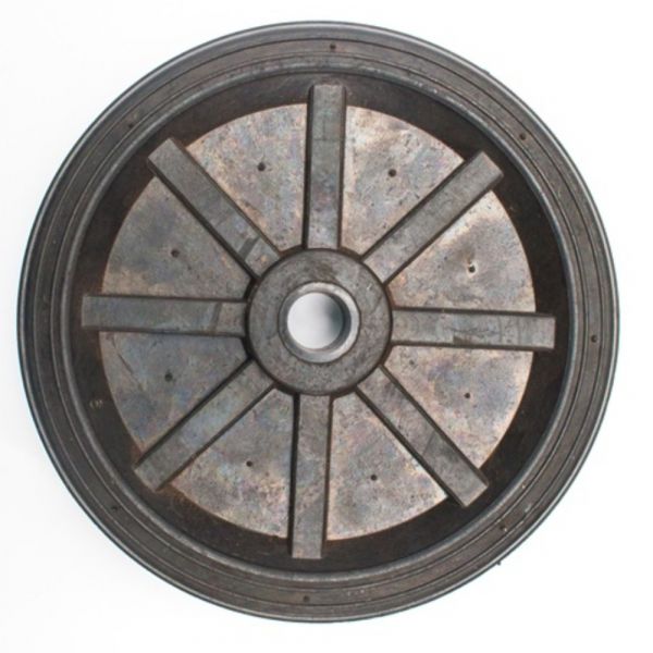 Roda Armazém Maciça 9 Pol. Megabor
