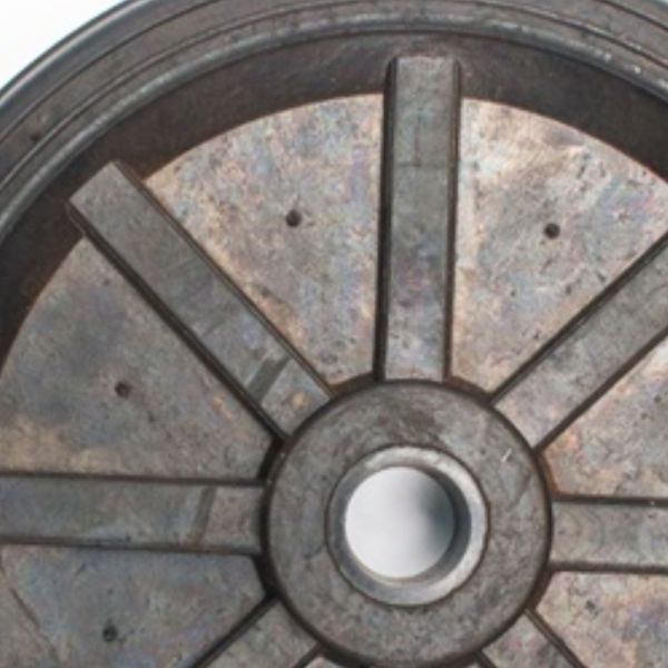 Roda Armazém Maciça 9 Pol. Megabor