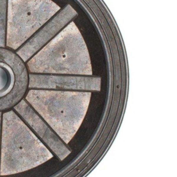 Roda Armazém Maciça 9 Pol. Megabor