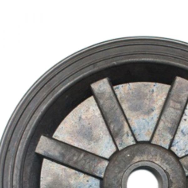 Roda de Armazém Maciça 8” Megabor