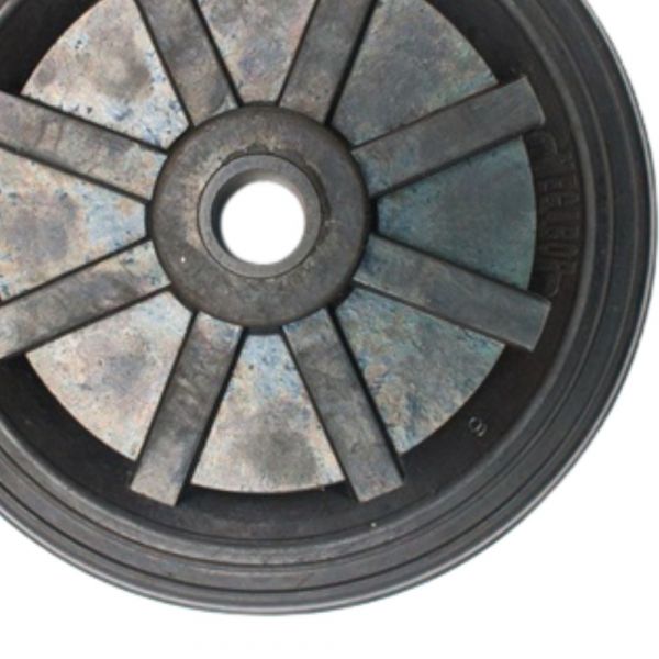 Roda de Armazém Maciça 8” Megabor