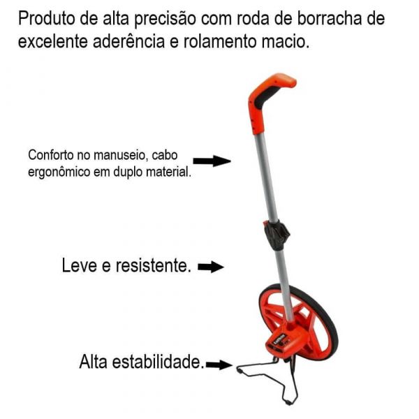 Roda De Medição De Distância Lufkin 12” Apex