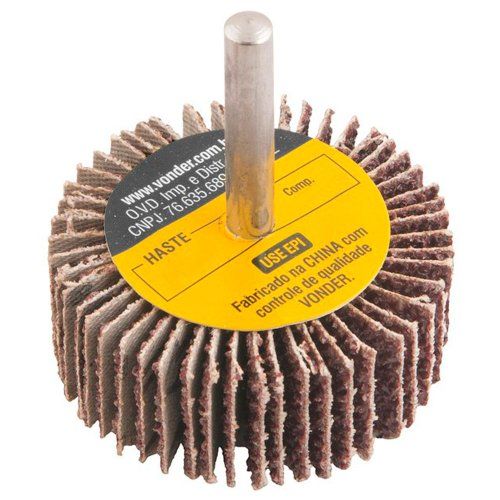 Roda De Lixa  40 X 20mm com Haste G.36- Vonder