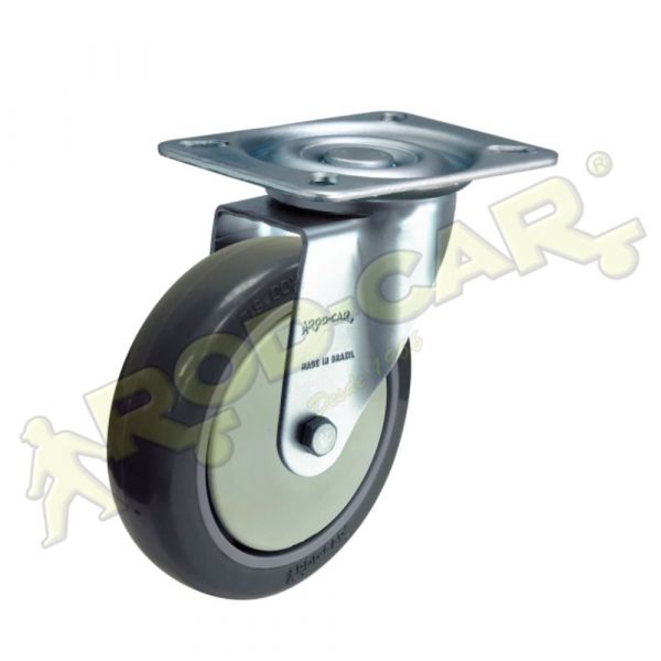 Rodizio Placa Giratória 125kg BPKC512 Rodcar 