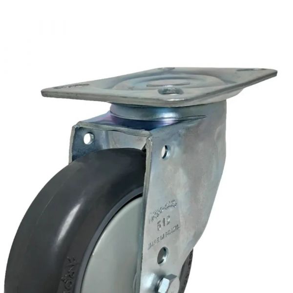Rodizio Placa Giratória 125kg BPKC512 Rodcar 