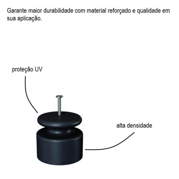 Roldana Com Prego M 30x30mm Valeplast