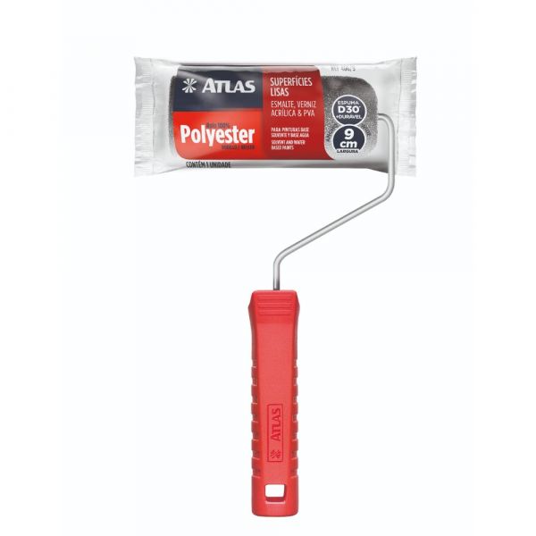 Rolo de Espuma para Pintura 9cm Atlas 406/09