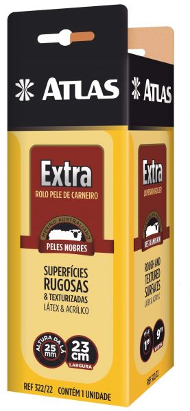 Rolo de Lã Extra Atlas 23cm 322/22