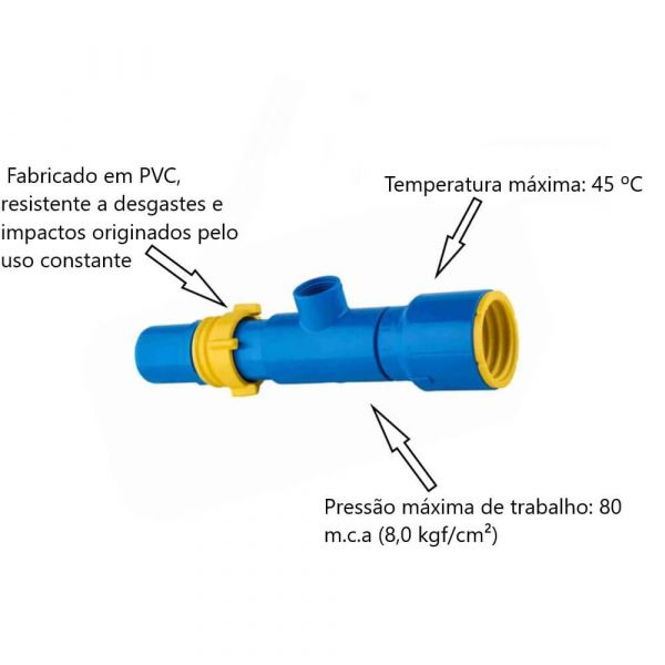 Saída Aspersor de Engate Roscável 2