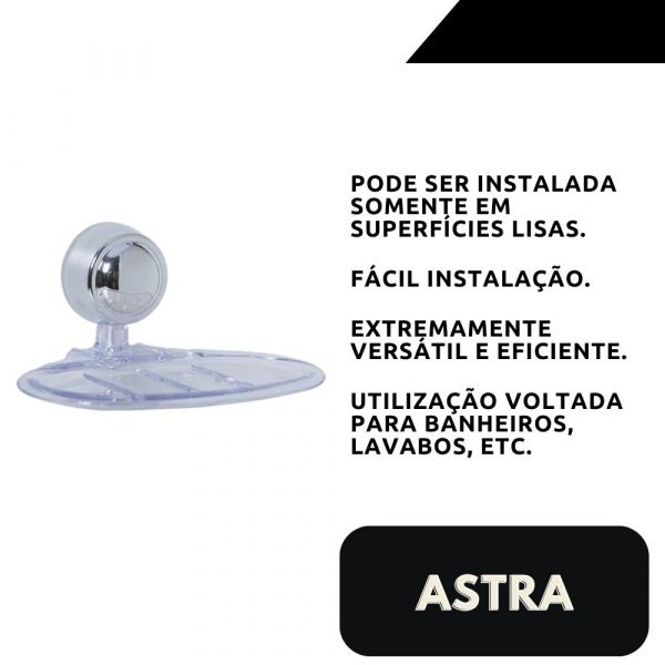 Saboneteira KBM/S Cristal Astra