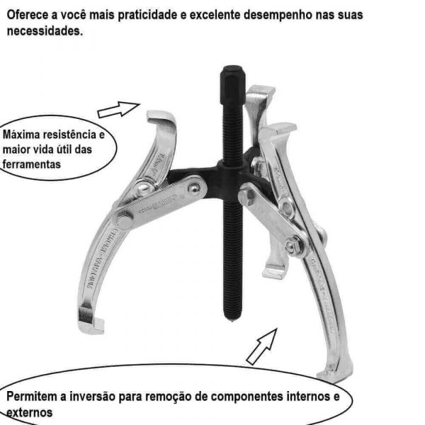 Saca Polia Com Três Garras 10” Sata