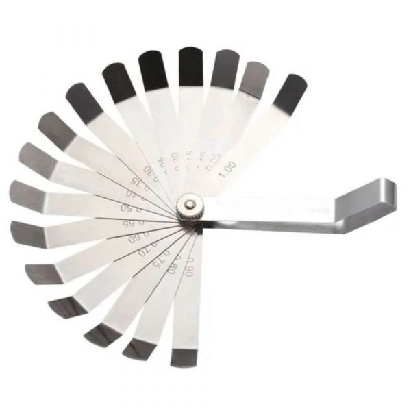 Jogo Calibrador Folga em Lâminas 16 Peças Sata