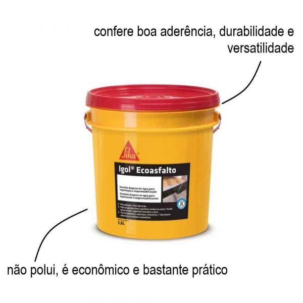 Igol Ecoasfalto 3,6L Sika