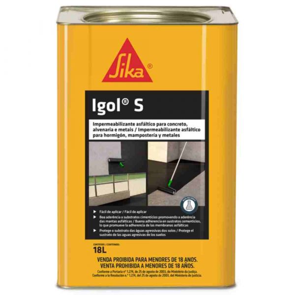 Impermeabilizante Igol' S 18L Sika