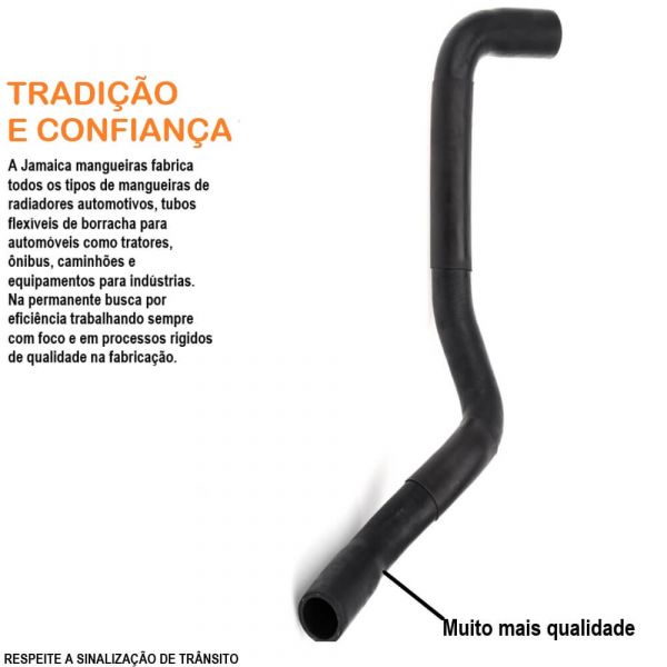 Mangueira Inferior do Radiador VW Gol/Voyage Jamaica