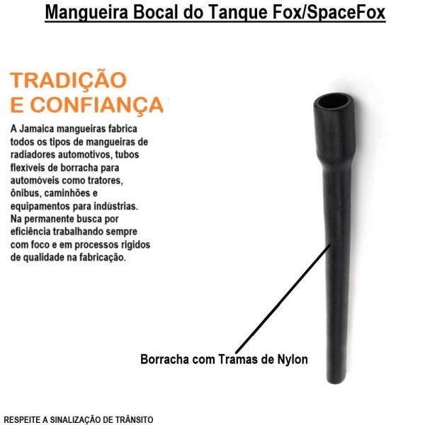 Mangueira Reservada ao Gargalo de Alimentação Vectra