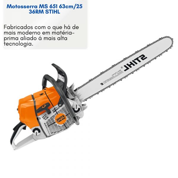 Motosserra MS 651 63cm/25 36RM STIHL