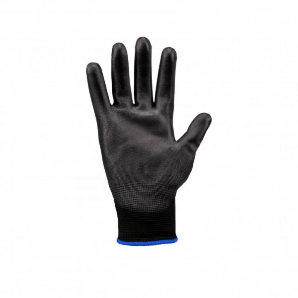 Luva Pu Preta Tamanho G Kalipso