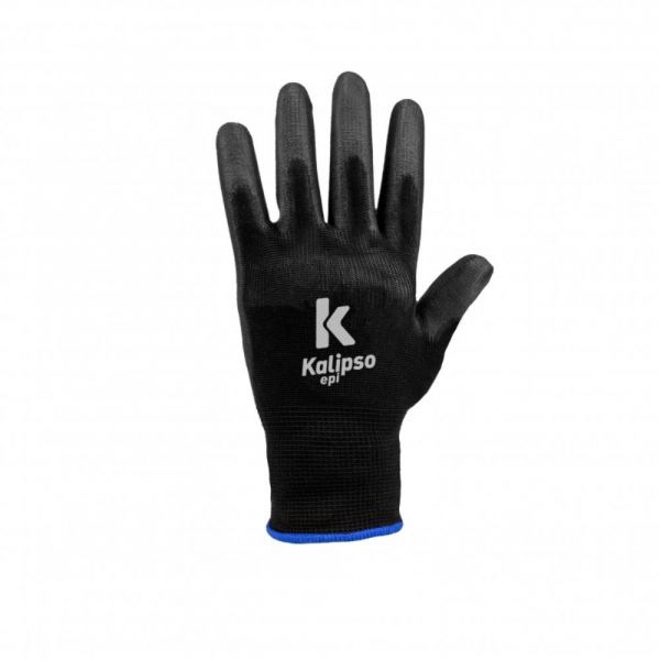 Luva Pu Preta Tamanho G Kalipso