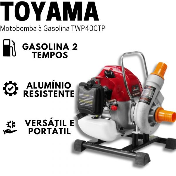 Motobomba à Gasolina TWP40CTP 1.1/2