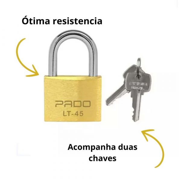 Cadeado Latão LT-45 Pado