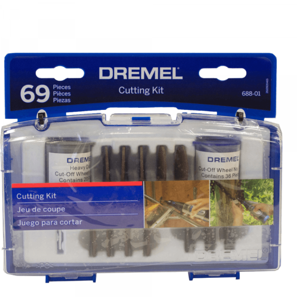 Dremel Kit De Acessórios De Micro Retífica Para Cortar - 69 Peças (Modelo 688)