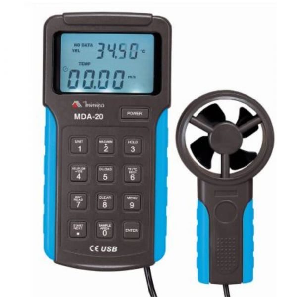 Anemômetro Minipa MDA-20 Data Logger