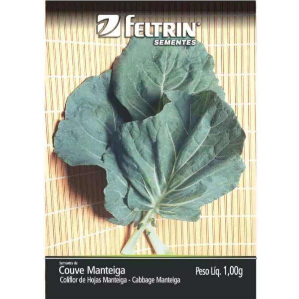 Semente de Hortaliça Couve Manteiga 1g Feltrin