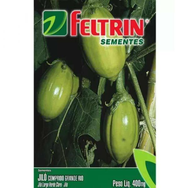 Semente de Hortaliça Jiló Comprido 400Mg Feltrin