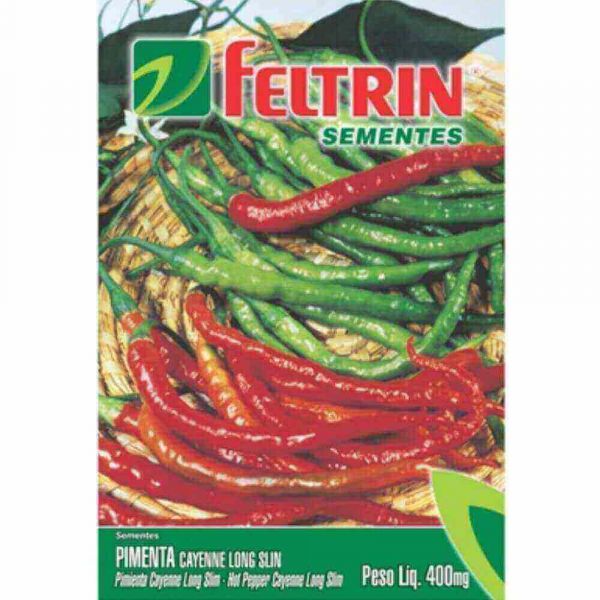 Semente de Hortaliça Pimenta Cayenne 400Mg Feltrin