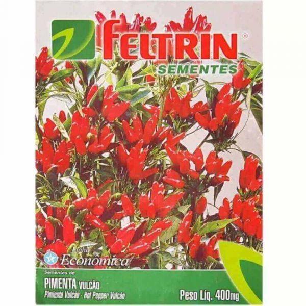 Semente de Hortaliça Pimenta Vulcão 400Mg Feltrin