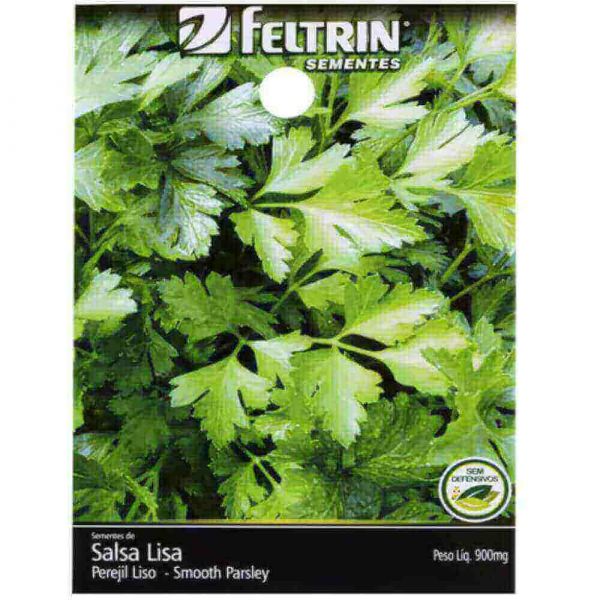 Semente de Hortaliça Salsa Lisa 900Mg Feltrin